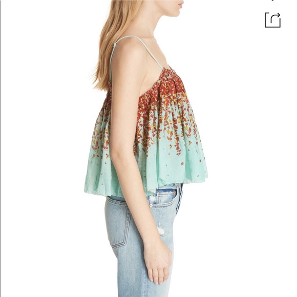 Free People Instant Crush Printed Cami in Black Combo - Picture 6 of 16